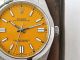 Rolex Oyster Perpetual 124300 Yellow Face 904L 41mm Men's Watch (2)_th.jpg